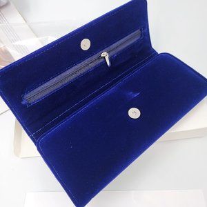 Velvet Luxury Jewelry Organizer Case Travel Storag